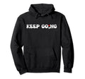 Semicolon Keep Going Mental Health Hoodie - Minimalist Print Unisex - T-Shirt, Sweatshirt, Hoodie