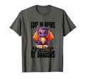 Mythology Fantasy Book Lover Dragon T-Shirt - Streetwear Style Men Women - T-Shirt, Sweatshirt, Hoodie