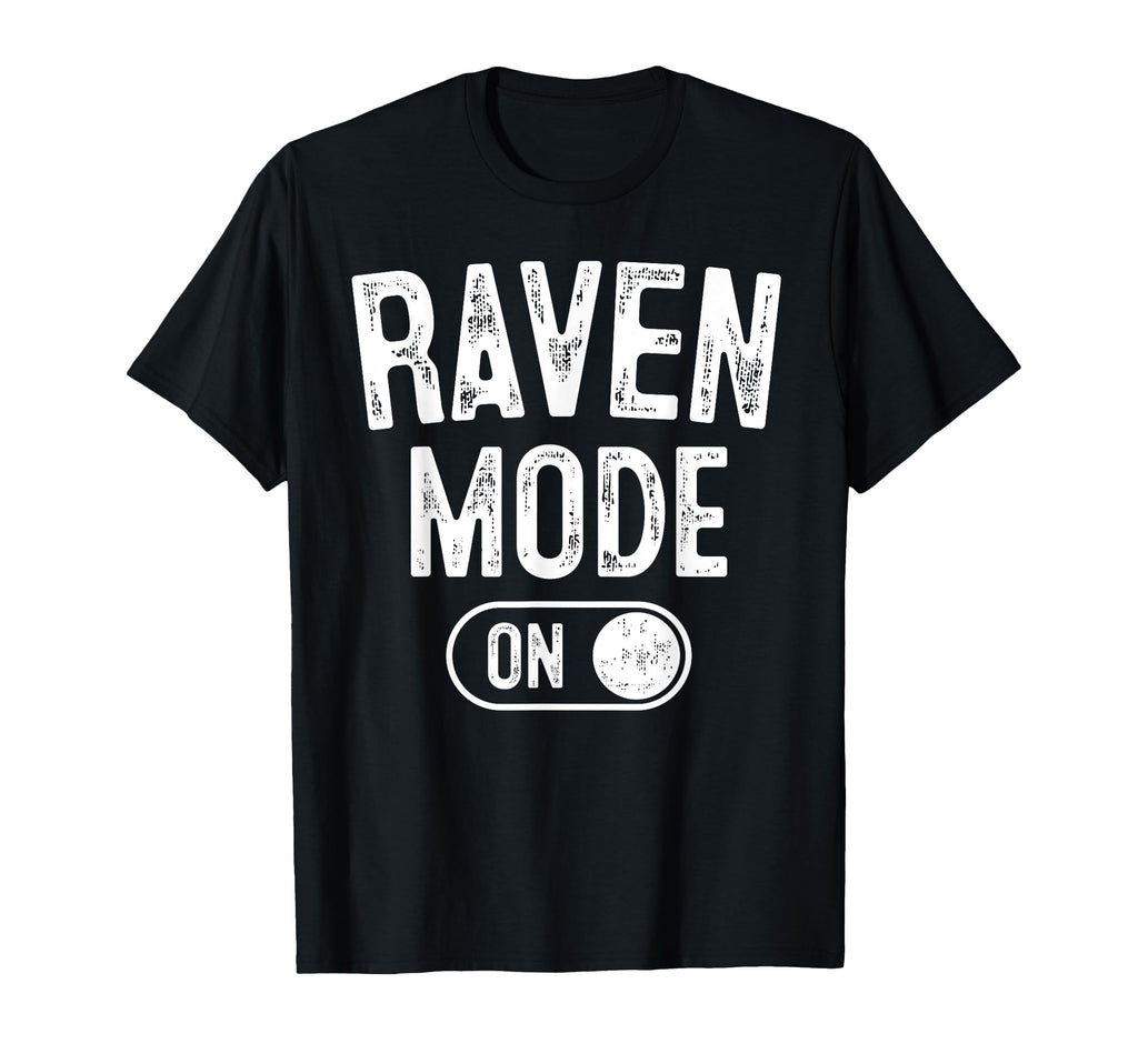 Raven Mode Costume Funny Clever Corvid T-Shirt - Minimalist Print Unisex - T-Shirt, Sweatshirt, Hoodie