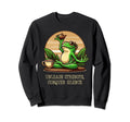 Unleash Strength Conquer Silence Sweatshirt - Fun Novelty Design Men Women - T-Shirt, Sweatshirt, Hoodie