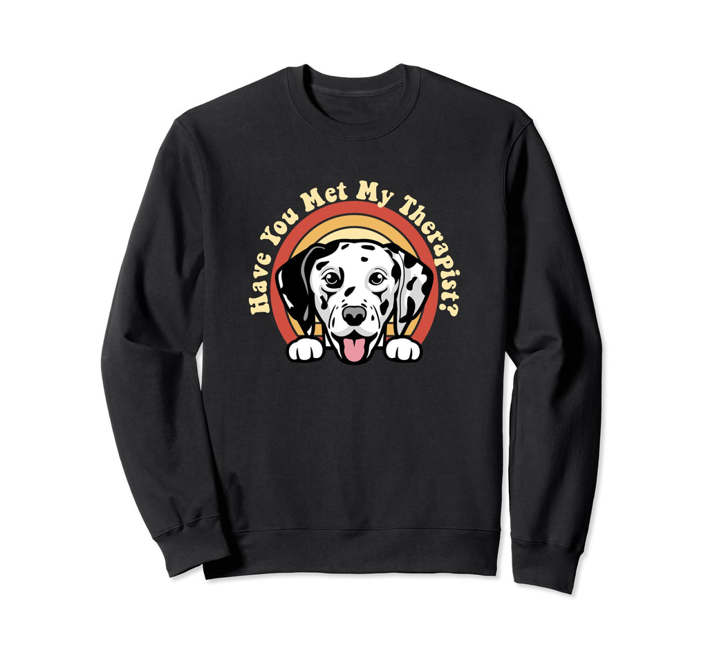 Emotional Support Therapy Dog Sweatshirt - Aesthetic Graphic Unisex - T-Shirt, Sweatshirt, Hoodie
