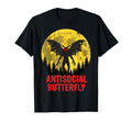 Cryptid Cryptozoology Mothman Introvert T-Shirt - Novelty Apparel Men Women - T-Shirt, Sweatshirt, Hoodie