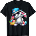 Happy Easter Shirts Dabbing Bunny Toddler Boys Unisex T-shirt, Sweatshirt, Hoodie, Long Sleeve Tee - T-Shirt, Sweatshirt, Hoodie