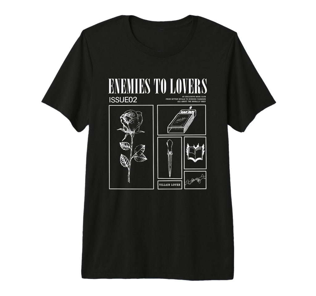 Enemies To Lovers Morally Grey Book T-Shirt - Streetwear Style for Adults - T-Shirt, Sweatshirt, Hoodie