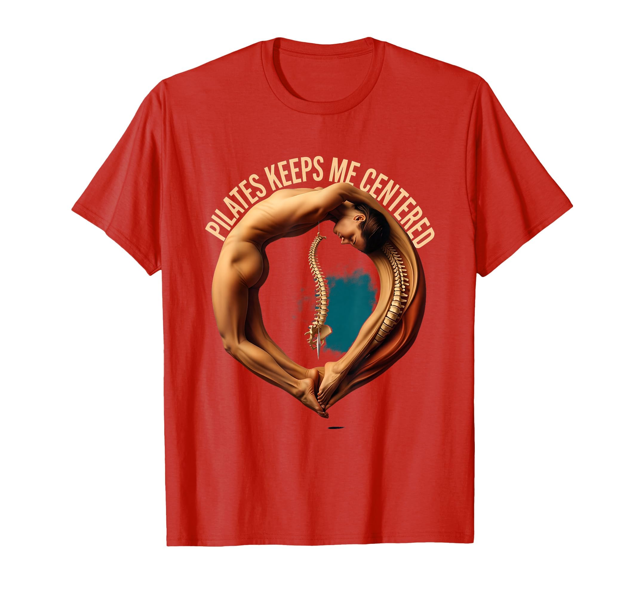 Pilates Keeps Me Centered Mindful T-Shirt - Streetwear Style Men Women - T-Shirt, Sweatshirt, Hoodie