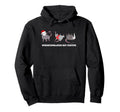 Funny Santa Opossums Overstimulated But Hoodie - Custom Art Print Unisex - T-Shirt, Sweatshirt, Hoodie