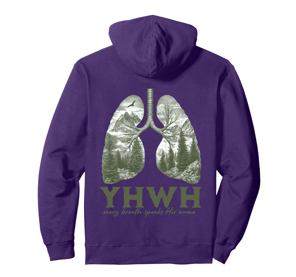 Floral Lung Christian Our Very Breath Hoodie - Streetwear Style Men Women - T-Shirt, Sweatshirt, Hoodie