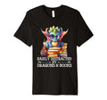Easily Distracted Dragons And Books T-Shirt - Novelty Apparel for Adults - T-Shirt, Sweatshirt, Hoodie