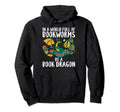 World Full Bookworms Be Book Dragon Reading Hoodie - Trendy Graphic Unisex - T-Shirt, Sweatshirt, Hoodie