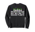 Introverted But Willing To Discuss Sweatshirt - Minimalist Print Unisex - T-Shirt, Sweatshirt, Hoodie