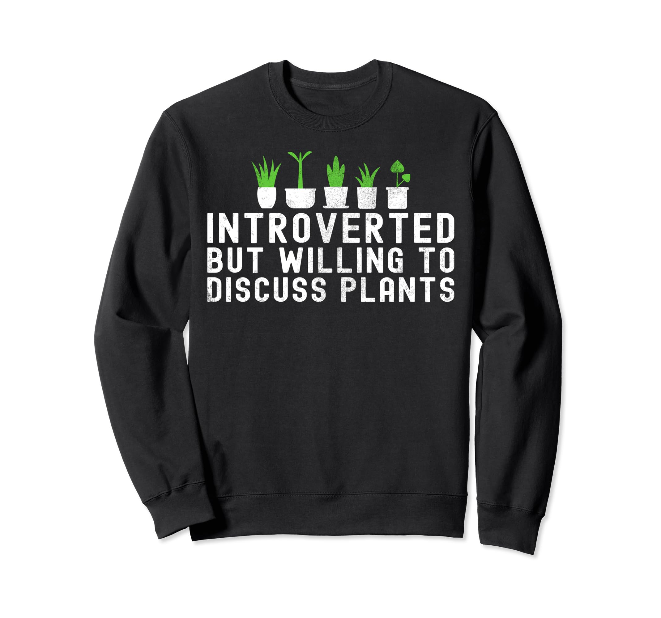 Introverted But Willing To Discuss Sweatshirt - Minimalist Print Unisex - T-Shirt, Sweatshirt, Hoodie