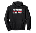 Undiagnosed But Something Aint Right Hoodie - Minimalist Print Men Women - T-Shirt, Sweatshirt, Hoodie