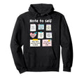Note To Self Psychologist Hoodie - Casual Everyday Wear for Adults - T-Shirt, Sweatshirt, Hoodie