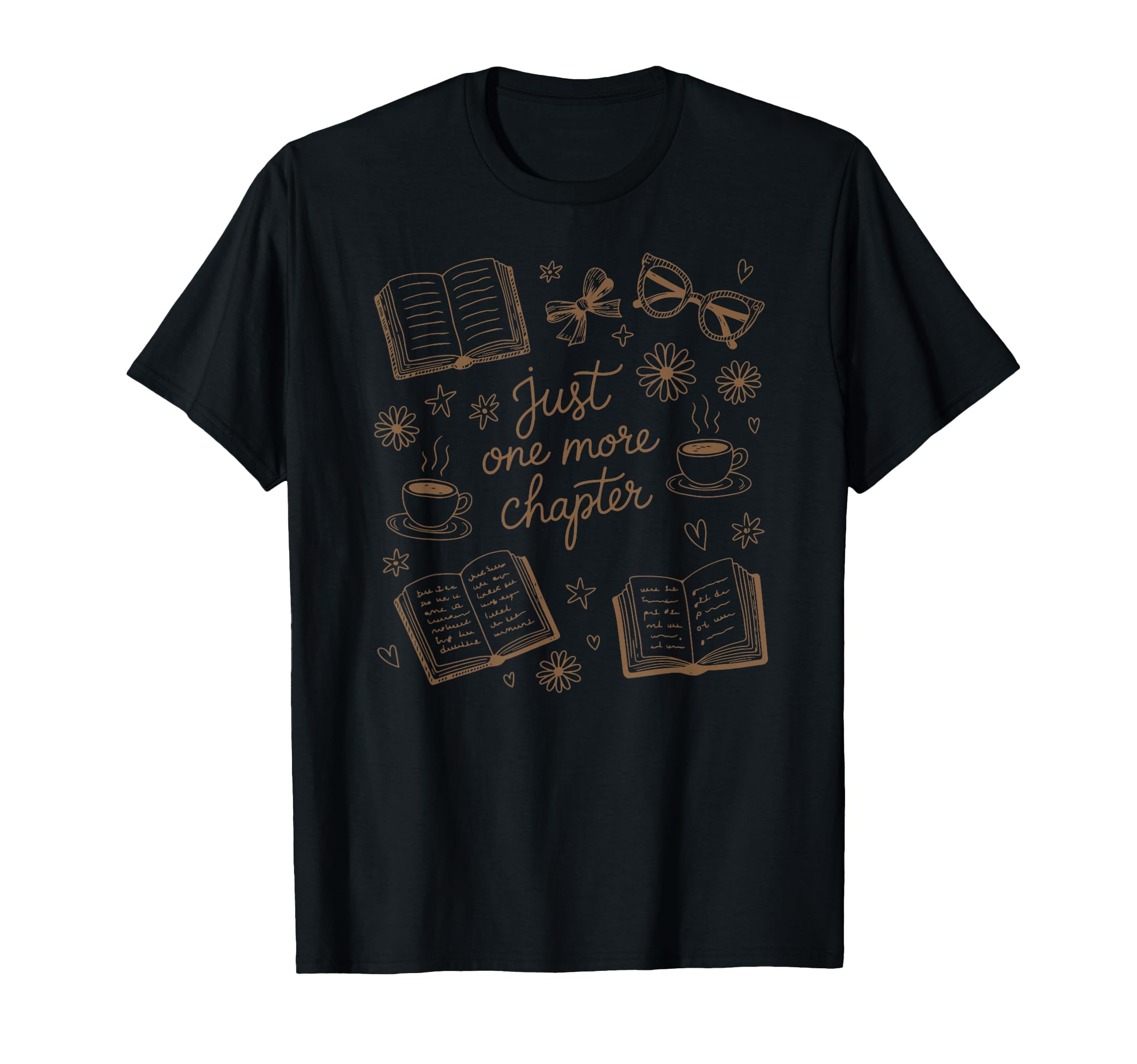 Just One More Chapter Book Lover T-Shirt - Aesthetic Graphic Men Women - T-Shirt, Sweatshirt, Hoodie