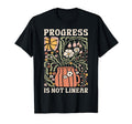 Progress Is Not Linear School T-Shirt - Casual Everyday Wear for Adults - T-Shirt, Sweatshirt, Hoodie