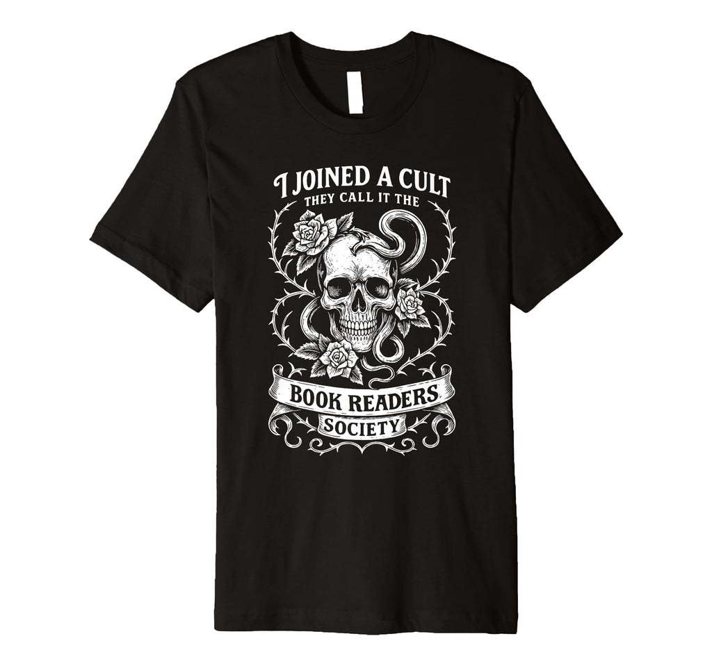 Book Readers Society Dark Romance T-Shirt - Aesthetic Graphic Unisex - T-Shirt, Sweatshirt, Hoodie