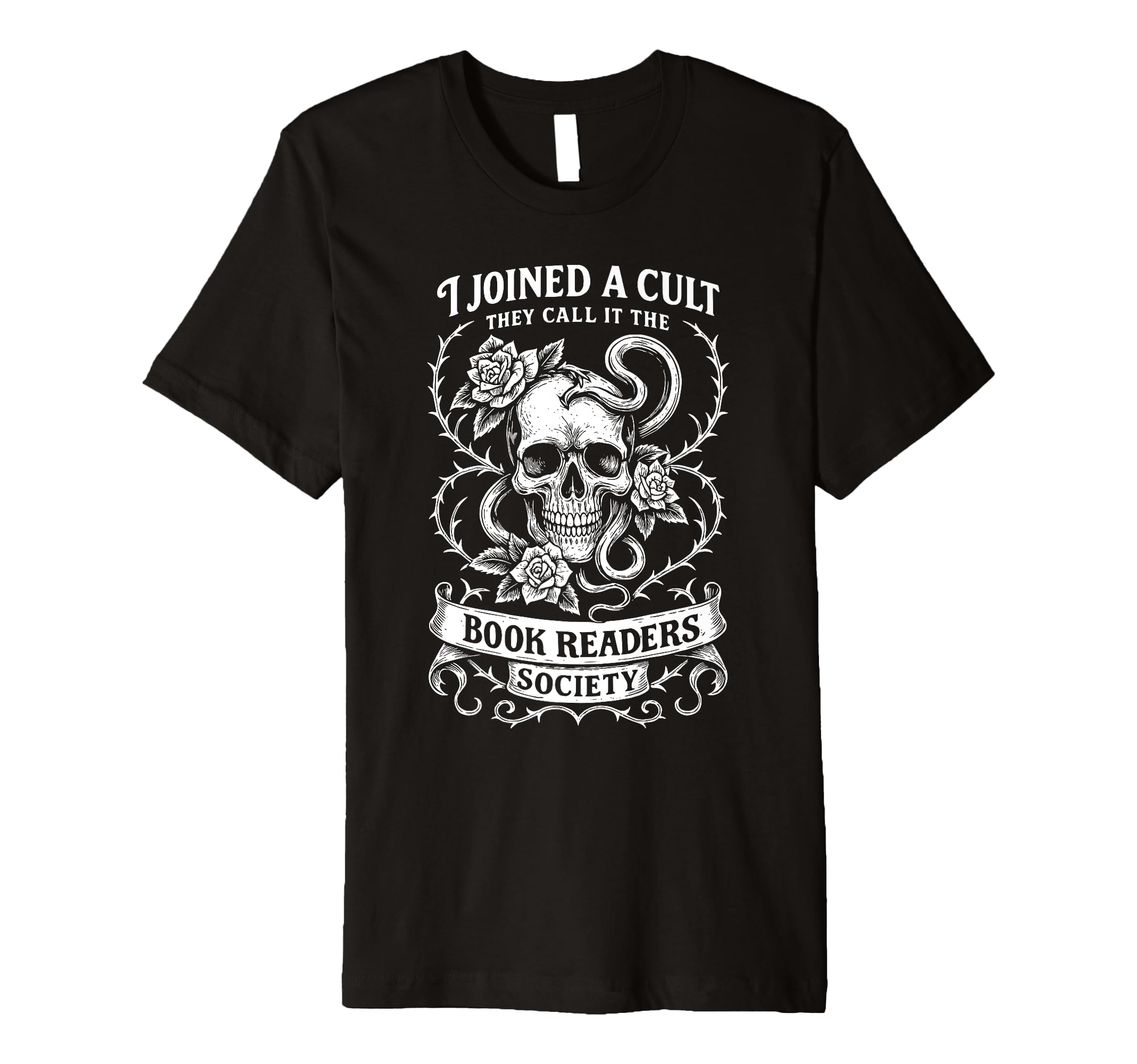 Book Readers Society Dark Romance T-Shirt - Aesthetic Graphic Unisex - T-Shirt, Sweatshirt, Hoodie