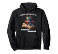 Easily Distracted Books Dragons Funny Hoodie - Minimalist Print Unisex - T-Shirt, Sweatshirt, Hoodie