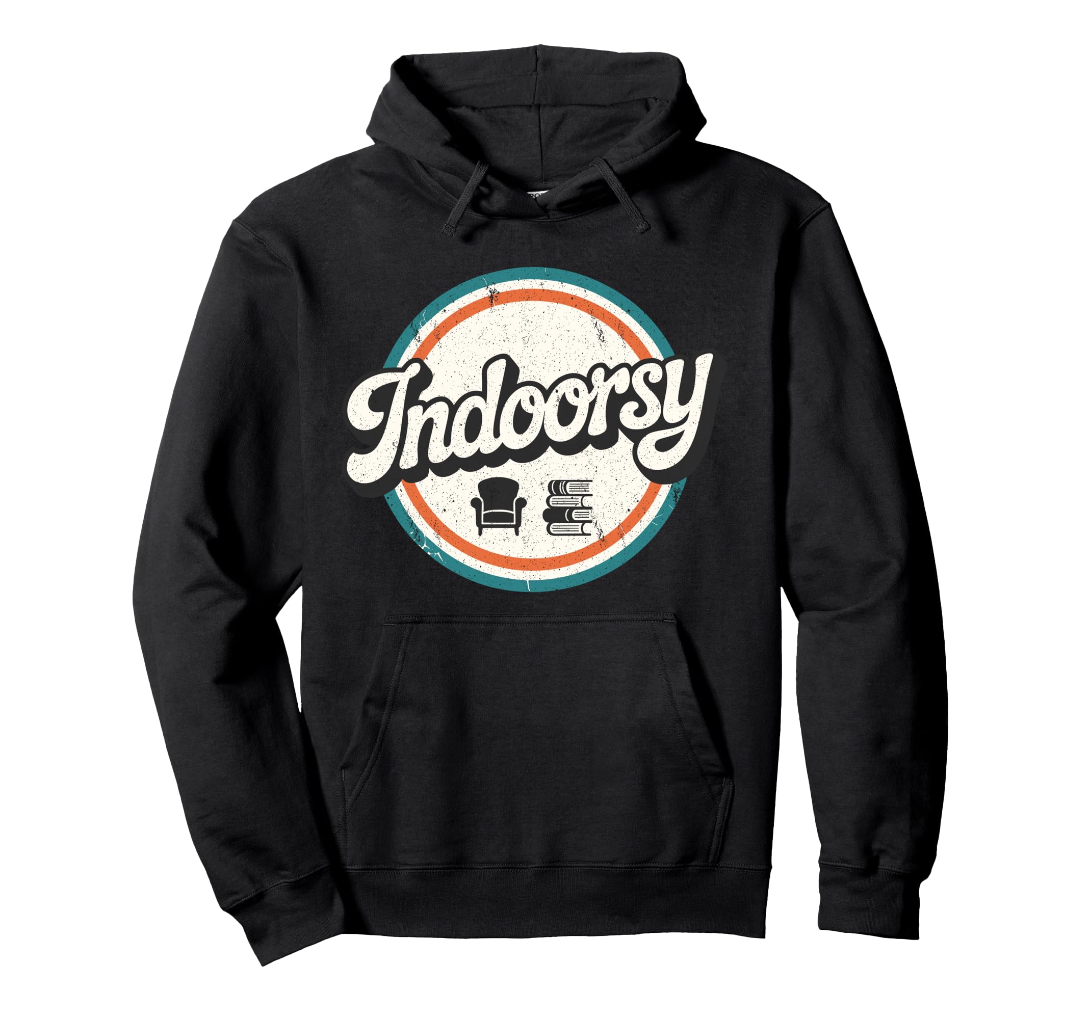 Antisocial Homebody Indoorsy Introvert Hoodie - Novelty Apparel for Adults - T-Shirt, Sweatshirt, Hoodie
