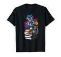 Dragon Book Lover T-Shirt - Custom Art Print Men Women - T-Shirt, Sweatshirt, Hoodie
