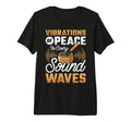 Singing Bowl Vibrations Peace T-Shirt - Casual Everyday Wear Men Women - T-Shirt, Sweatshirt, Hoodie
