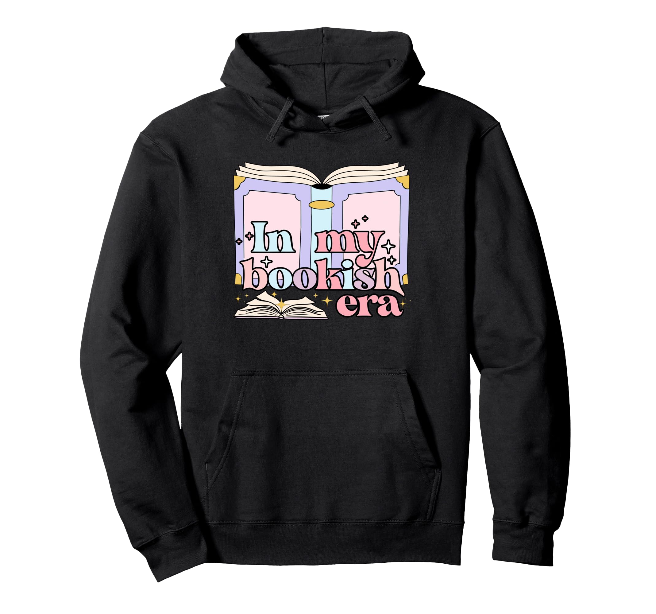My Bookish Era Book Lover Hoodie - Fun Novelty Design for Adults - T-Shirt, Sweatshirt, Hoodie