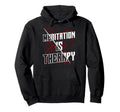 Meditation Is Therapy Mindfulness Mental Hoodie - Unique Graphic Men Women - T-Shirt, Sweatshirt, Hoodie