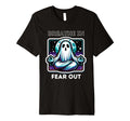 Ghost Meditating Under Moon Breathe T-Shirt - Trendy Graphic Men Women - T-Shirt, Sweatshirt, Hoodie