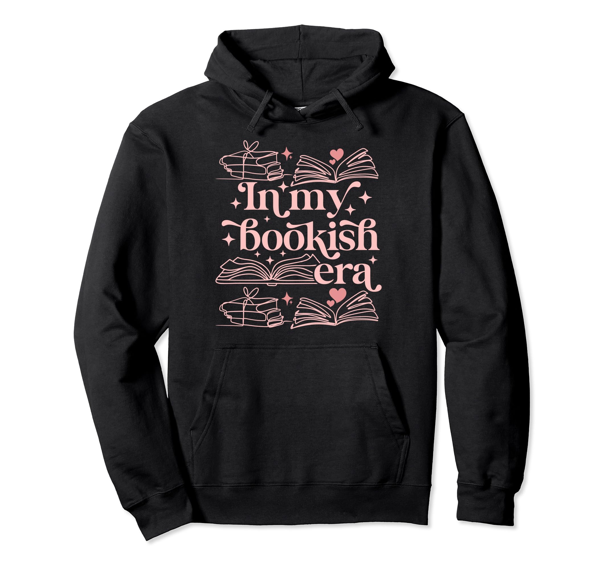 My Bookish Era Book Lover Hoodie - Trendy Graphic for Adults - T-Shirt, Sweatshirt, Hoodie