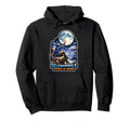 Moon Meditation Lunar Mindfulness Hoodie - Graphic Print for Adults - T-Shirt, Sweatshirt, Hoodie