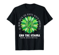 End Stigma Sunflower Mental Health T-Shirt - Minimalist Print for Adults - T-Shirt, Sweatshirt, Hoodie