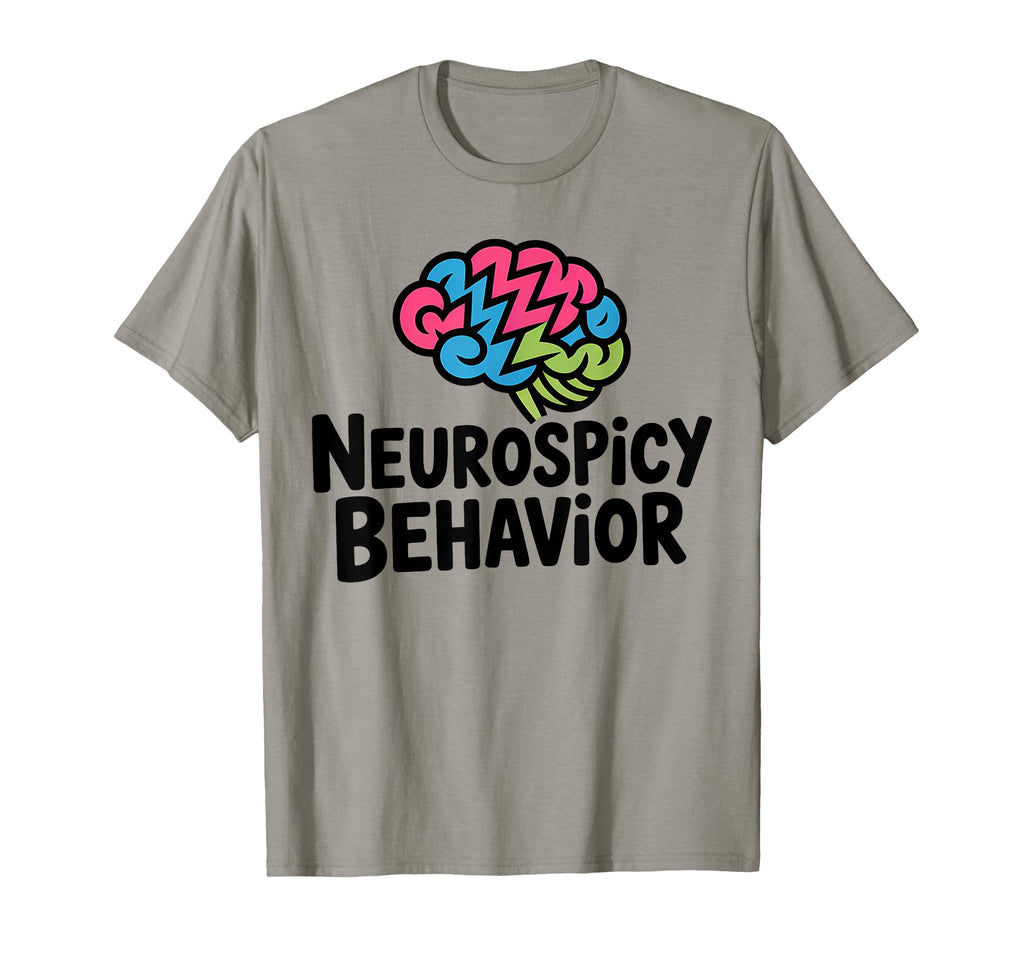 Vibrant Neurospicy Brain Neurodiversity T-Shirt - Trendy Graphic Men Women - T-Shirt, Sweatshirt, Hoodie