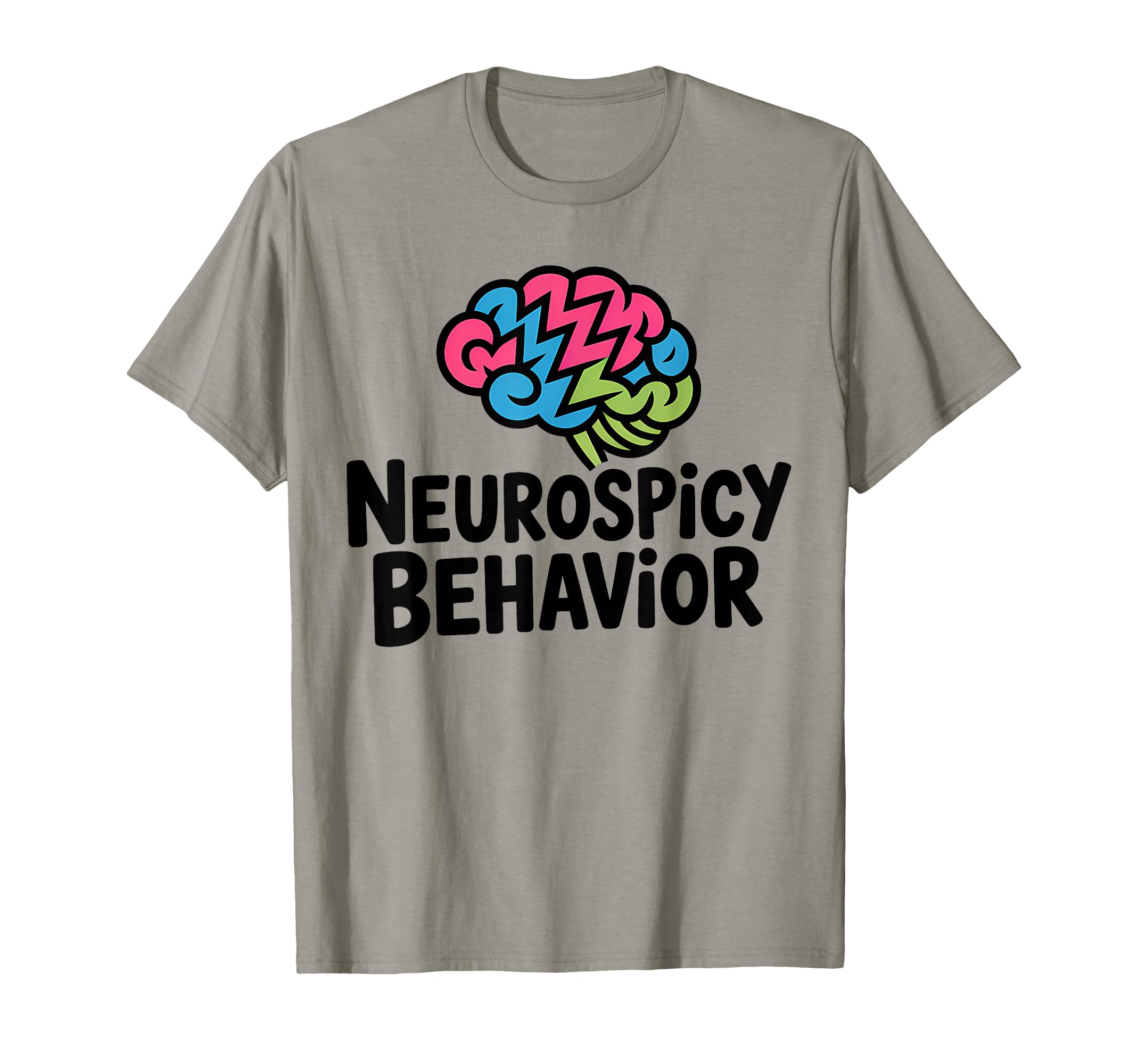 Vibrant Neurospicy Brain Neurodiversity T-Shirt - Trendy Graphic Men Women - T-Shirt, Sweatshirt, Hoodie