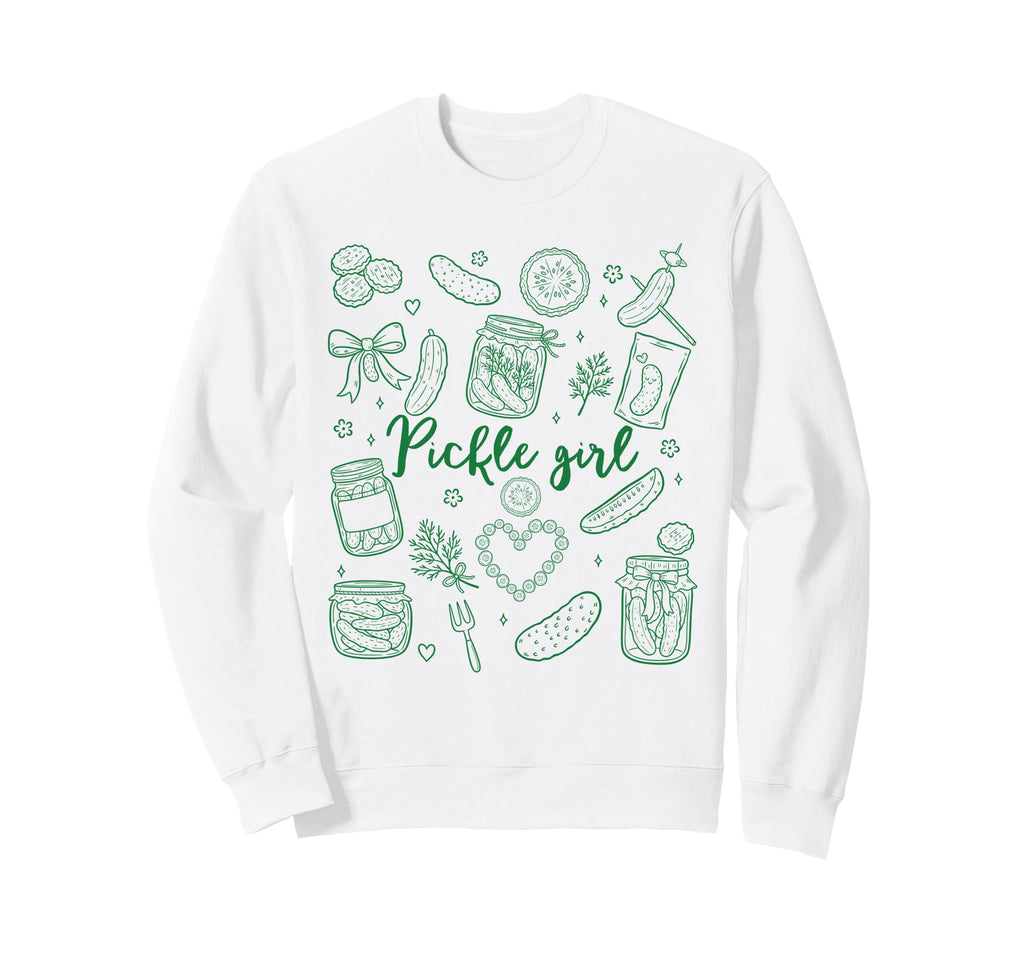 Pickle Squad Pickle Lover Canned Sweatshirt - Fun Novelty Design Men Women - T-Shirt, Sweatshirt, Hoodie