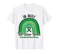 May We Wear Green Mental Health Therapist T-Shirt - Custom Art Print Unisex - T-Shirt, Sweatshirt, Hoodie