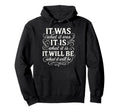 It Is What It Is Mindfulness Meditation Hoodie - Aesthetic Graphic Unisex - T-Shirt, Sweatshirt, Hoodie