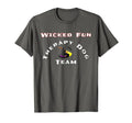 Therapy Dog Wicked Fun Therapy Dog Team T-Shirt - Minimalist Print Unisex - T-Shirt, Sweatshirt, Hoodie