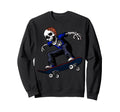 Skull Freestyler Sweatshirt - Unique Graphic for Adults - T-Shirt, Sweatshirt, Hoodie