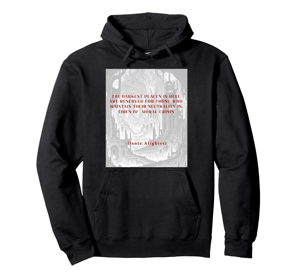 Dante Alighieri Divine Comedy Poetry Hoodie - Unique Graphic Unisex - T-Shirt, Sweatshirt, Hoodie