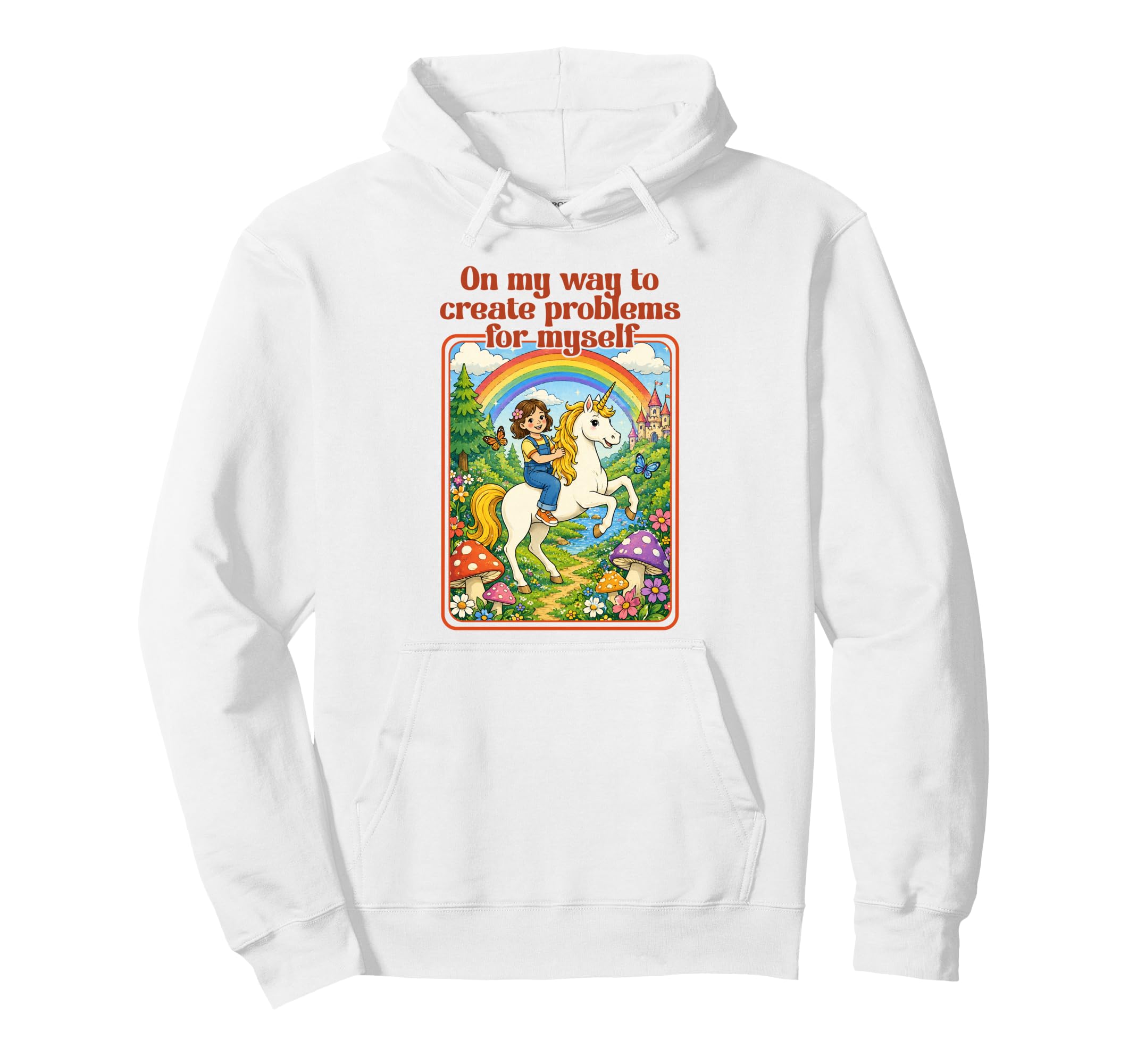 Mental Health My Way To Create Hoodie - Fun Novelty Design for Adults - T-Shirt, Sweatshirt, Hoodie