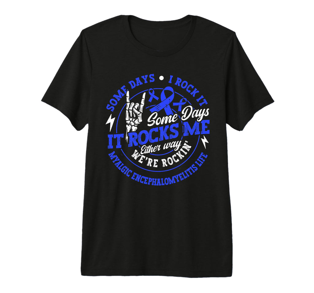 Myalgic Encephalomyelitis Warrior Tri T-Shirt - Streetwear Style Unisex - T-Shirt, Sweatshirt, Hoodie