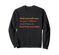 Narcissistic Parents Broken Parents Sweatshirt - Novelty Apparel Unisex - T-Shirt, Sweatshirt, Hoodie
