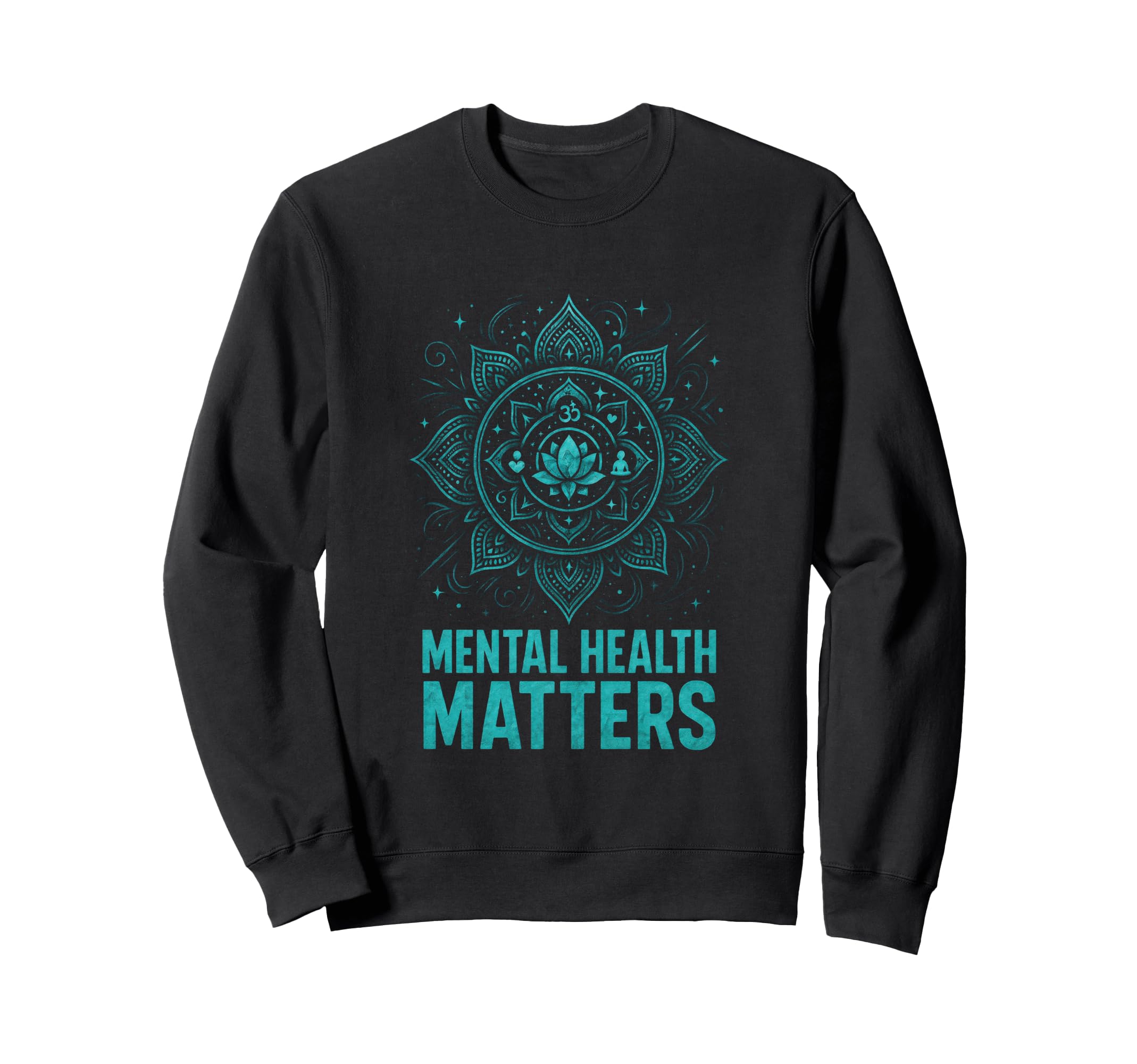 Mental Health Matters End Stigma Sweatshirt - Graphic Print Unisex - T-Shirt, Sweatshirt, Hoodie