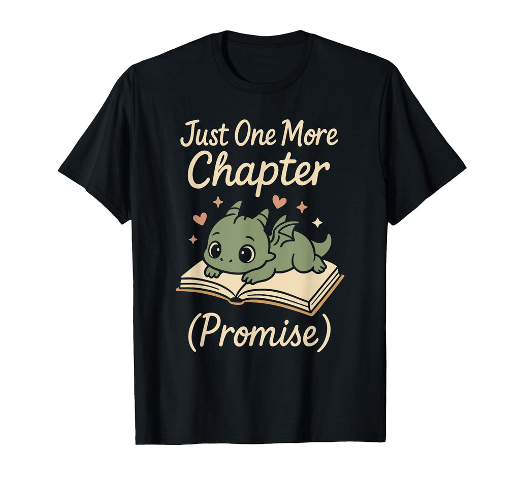 Book Dragon Fantasy Reader Cozy T-Shirt - Novelty Apparel Men Women - T-Shirt, Sweatshirt, Hoodie