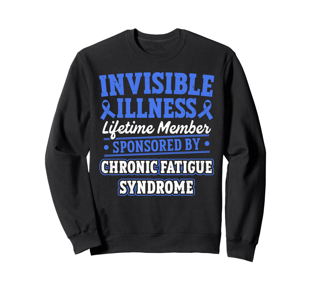 Chronic Fatigue Syndrome Warrior Sweatshirt - Custom Art Print Unisex - T-Shirt, Sweatshirt, Hoodie