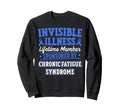 Chronic Fatigue Syndrome Warrior Sweatshirt - Custom Art Print Unisex - T-Shirt, Sweatshirt, Hoodie