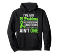 Mental Health Awareness Month Anxiety Hoodie - Novelty Apparel Unisex - T-Shirt, Sweatshirt, Hoodie
