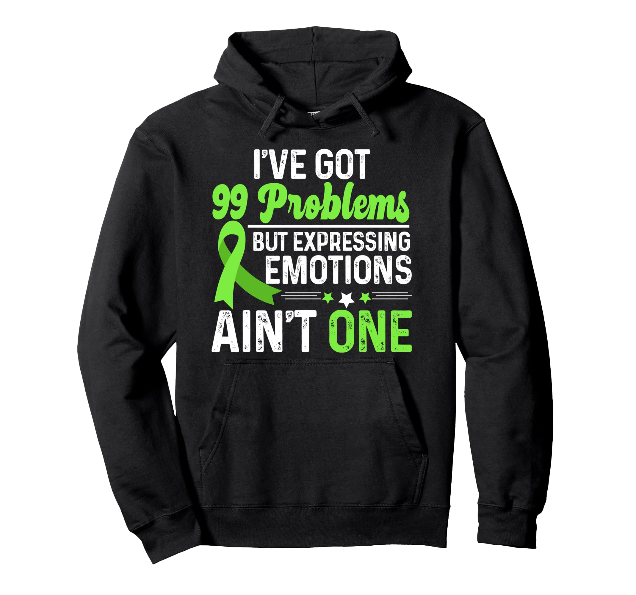 Mental Health Awareness Month Anxiety Hoodie - Novelty Apparel Unisex - T-Shirt, Sweatshirt, Hoodie
