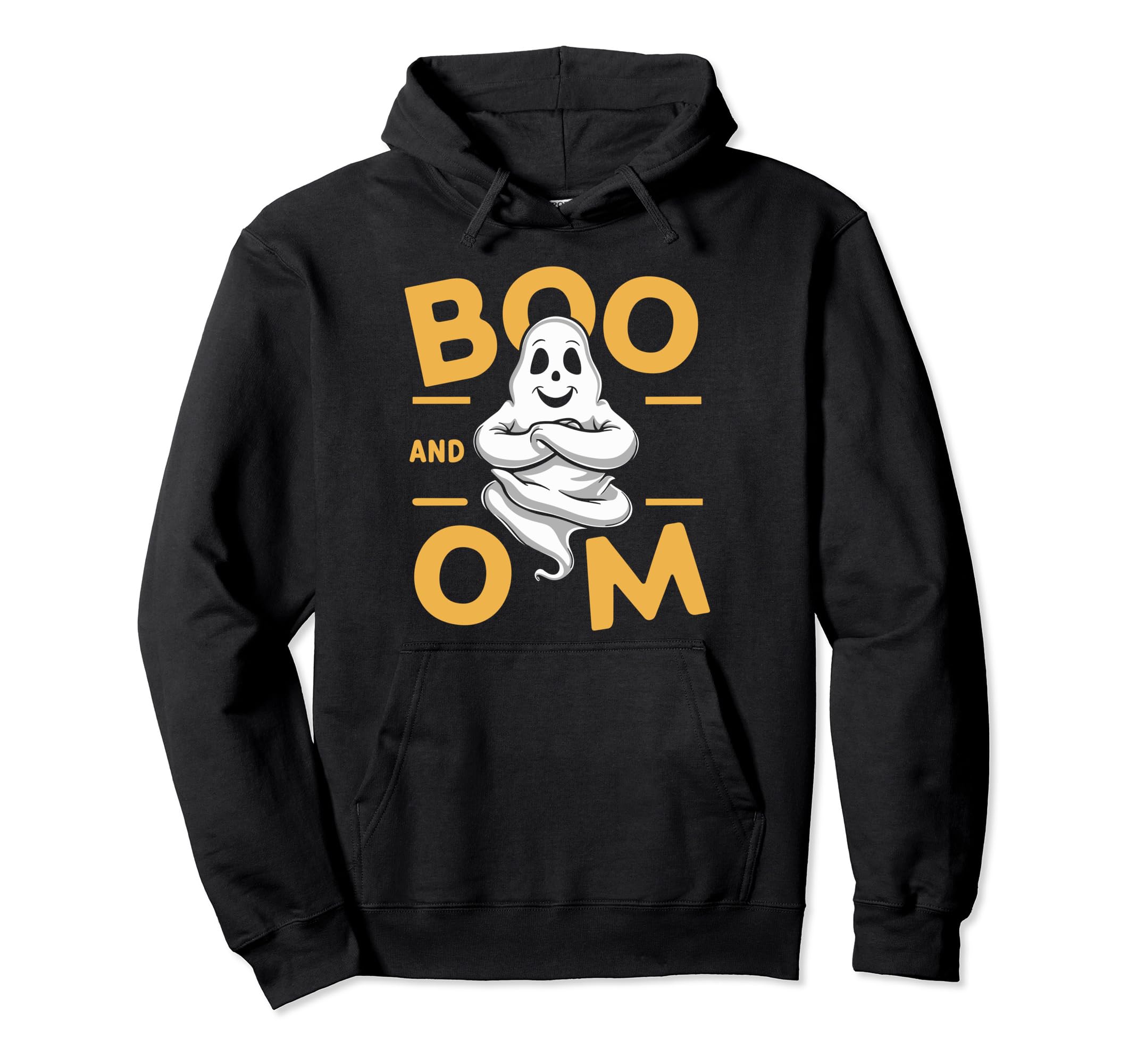Ghost Monster Meditation Mindfulness Hoodie - Novelty Apparel Men Women - T-Shirt, Sweatshirt, Hoodie