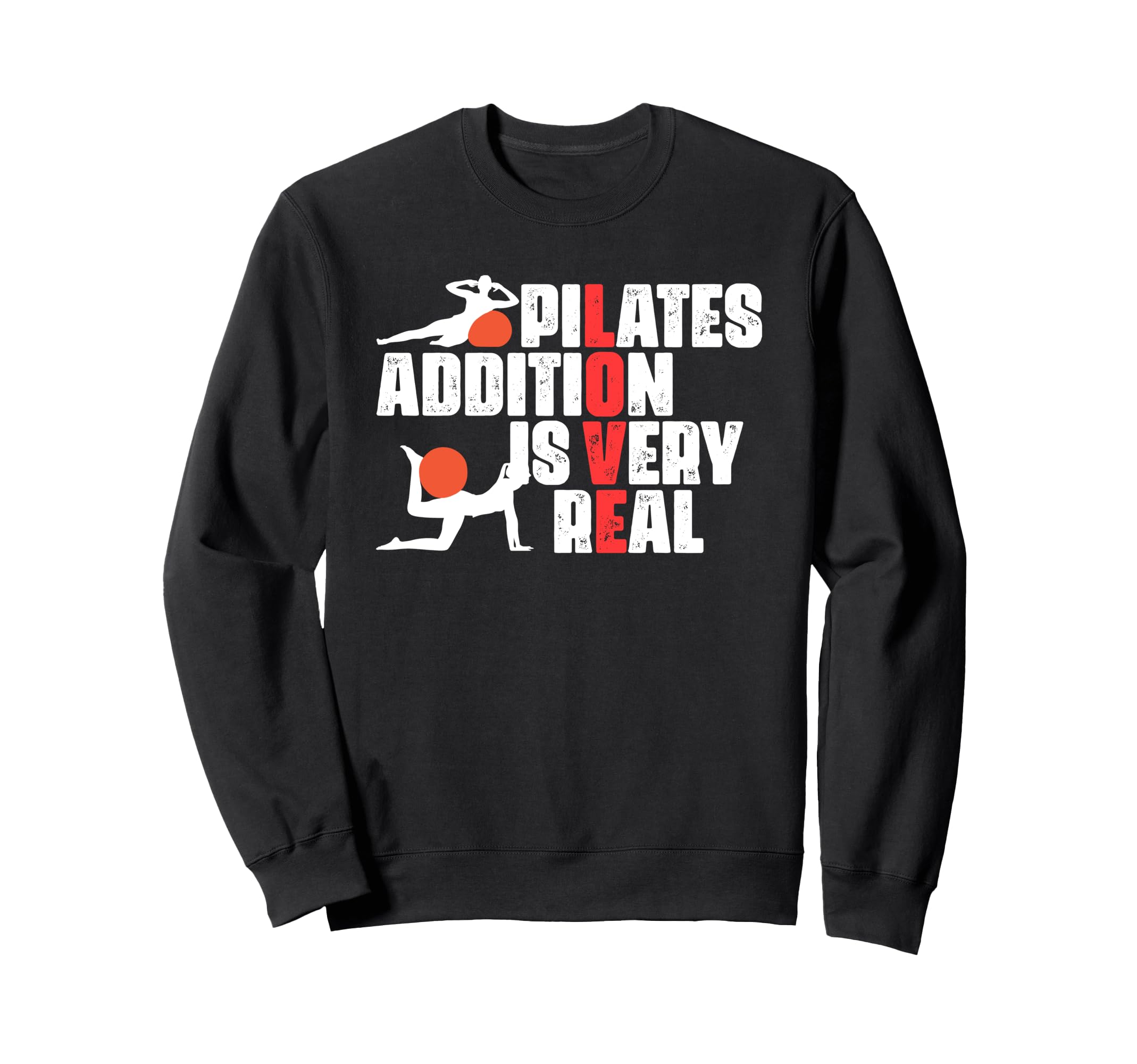Pilates Exercise Fitness Workout Sweatshirt - Novelty Apparel Men Women - T-Shirt, Sweatshirt, Hoodie